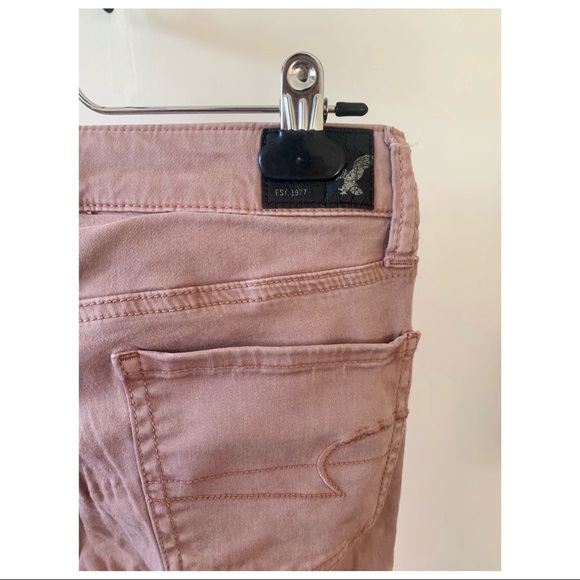 Dusty Rose Super Stretch Jegging | American Eagle - Picture 7 of 7